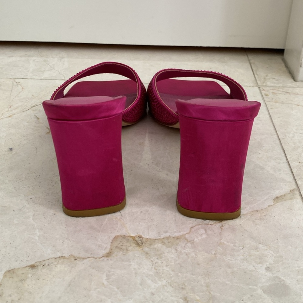 Pink Rhinestone Heels - Size 7 - Picture 4 of 6
